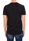 Black Contrast Sequin Knit Tee