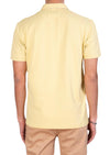 Yellow Luxe Contrast Pique Polo