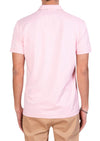 Pink Luxe Contrast Pique Polo