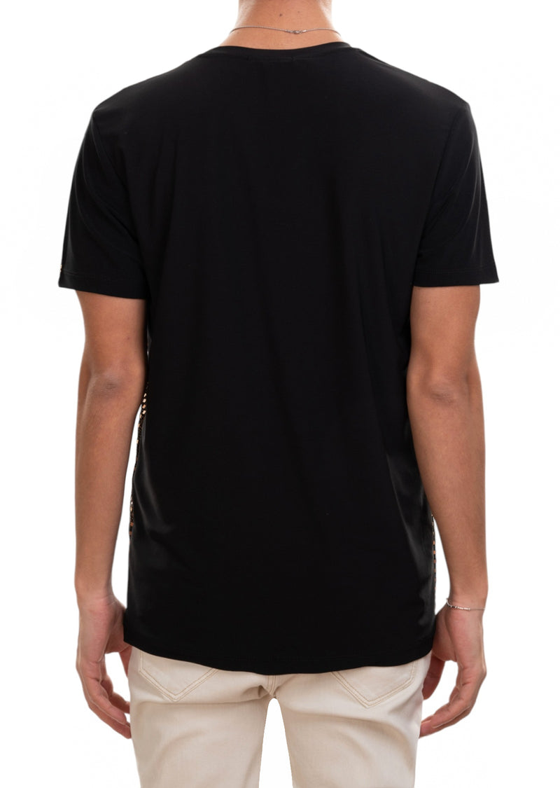 Black Gold Square Tech Tee