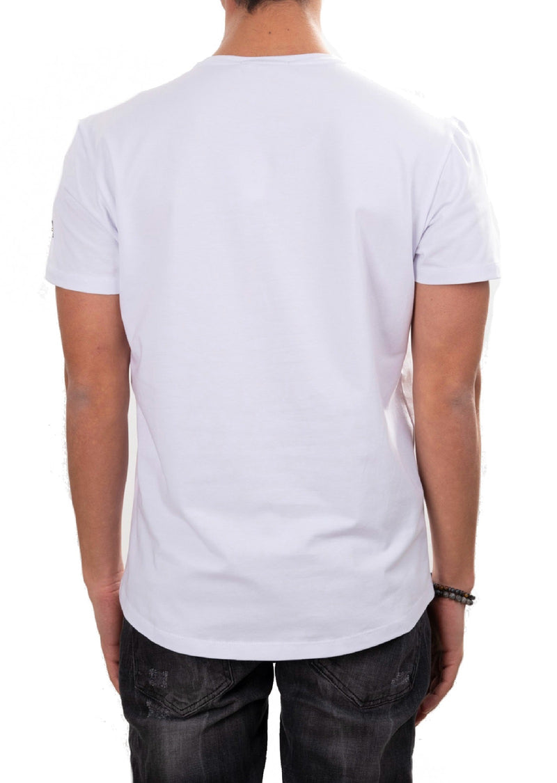 White Fleur De Lis & Bandana Tee
