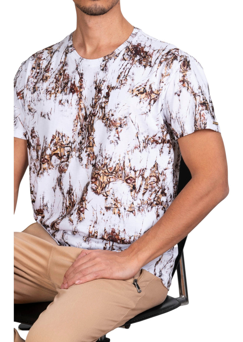White Gold Ancient Knit Tee