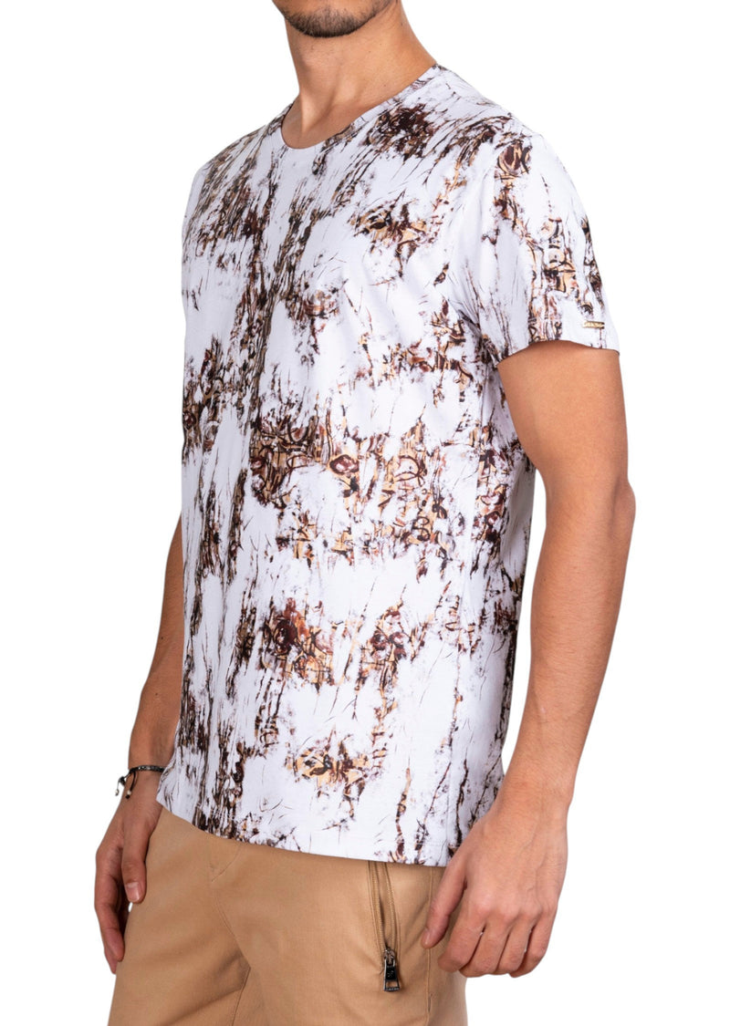 White Gold Ancient Knit Tee