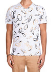 White Gold Ring Print Tee