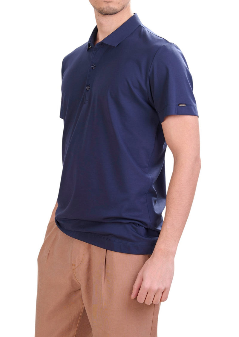 Navy Class Perform Luxe Polo