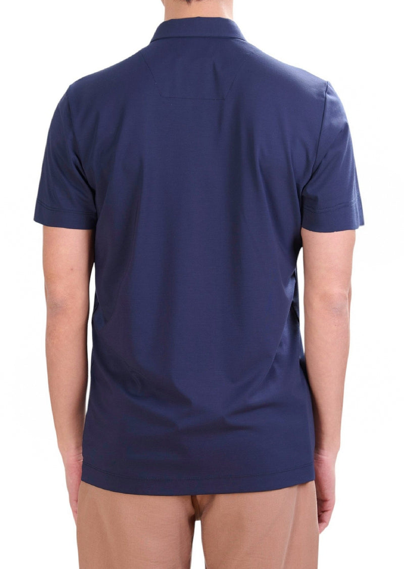 Navy Class Perform Luxe Polo