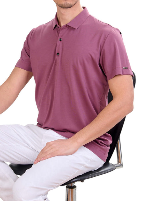 Burgundy Class Perform Luxe Polo