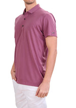Burgundy Class Perform Luxe Polo