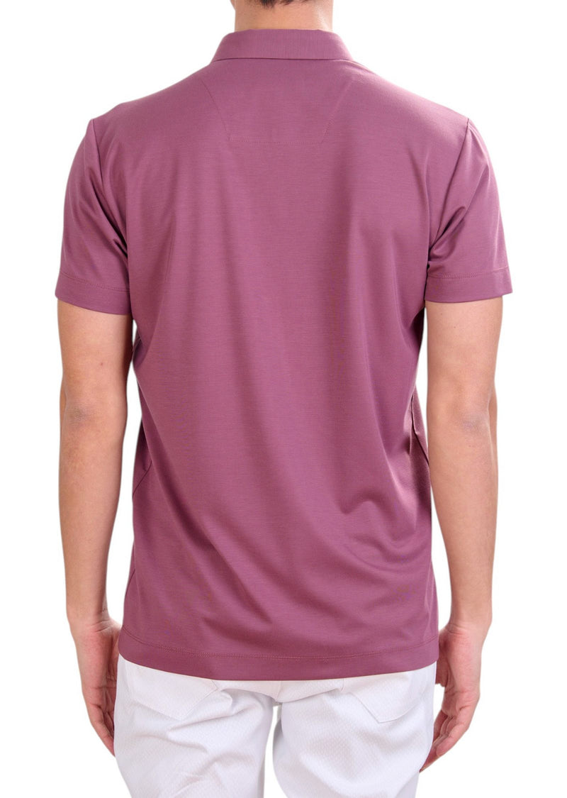 Burgundy Class Perform Luxe Polo