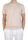 Beige Premium Interlock Knit Tee