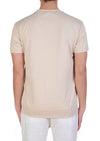 Beige Premium Interlock Knit Tee