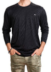 Black Mirror Cut Knit Sweater
