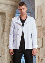 White Double Breast Deluxe Jacket