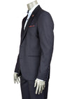 Navy Jetsetter Jacquard 2-Pieces Suit