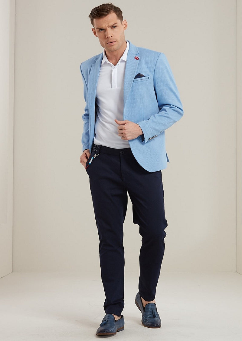 Blue Luxe Comfort Stretchy Blazer