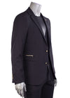 Black Neoteric 2-Pieces Suit