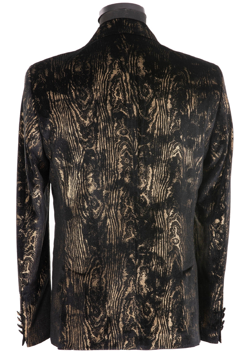Black Gold "Trace' Velvet Blazer