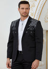 Black Mirror Embroidery Blazer