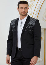 Black Mirror Embroidery Blazer