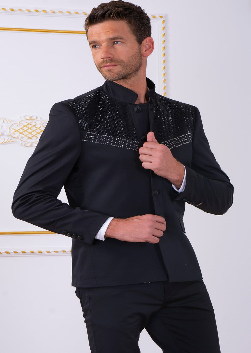 Mens discount rhinestone blazer