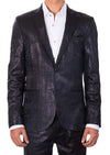 Black Brushstroke Tech 2-Pcs Suit