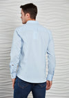 Blue Jacquard Comfort Luxe Shirt