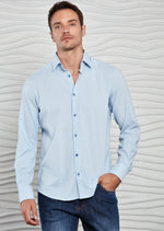 Blue Jacquard Comfort Luxe Shirt