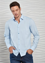 Blue Jacquard Comfort Luxe Shirt