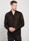 Black Diamond Semi-Sheer Shirt