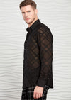 Black Diamond Semi-Sheer Shirt