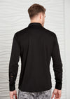 Black Comfort Luxe Detailed Shirt