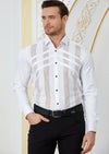 White 'Milano' Lace Shirt