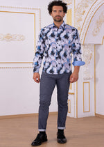 Navy "Day Dream" Print Shirt