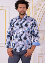 Navy "Day Dream" Print Shirt