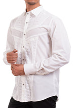 White Breeze Cotton Lace Shirt