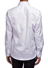 White Houndstooth Studded Shirt