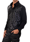 Black Polkadot Tech Shirt