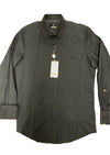 Black Paisley Jacquard Shirt