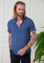 Blue Diamond Bamboo Shirt