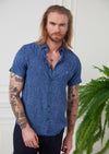 Blue Diamond Bamboo Shirt