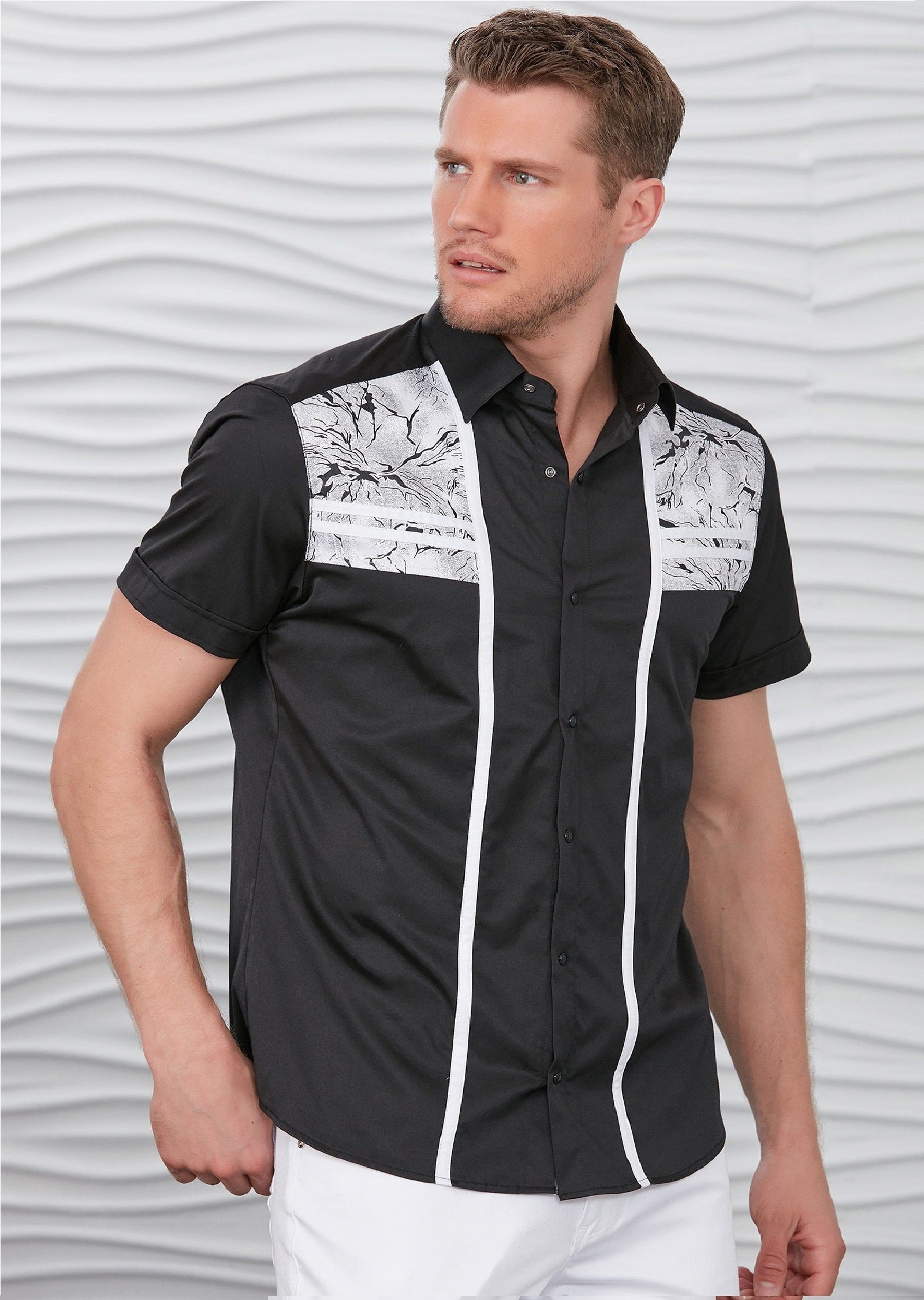 ★2022SS新作★LMC★CUBAN TERRY SHORT SLV SHIRT LMC LMC CUBAN TERRY SHORT SLV SHIRT black | International Store