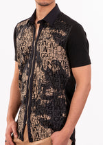 Black Gold "Words" Short Sleeve Shirt
