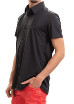 Black Luxe Performance Active Shirt