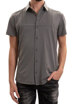 Gray Luxe Performance Active Shirt
