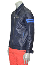 Navy "Double Line" Jacket