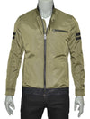 Green Lightweight Bomber Jacket