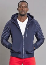 Navy New York Puffer Jacket