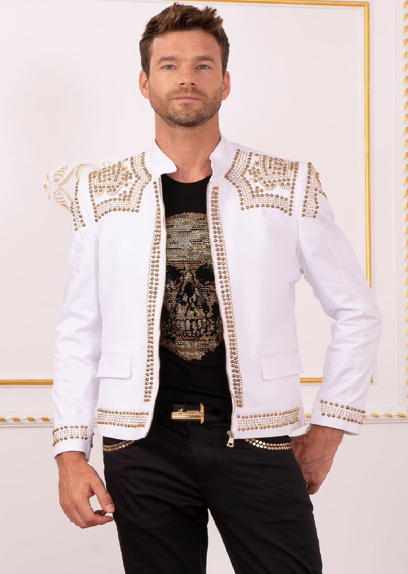 White Gold "Luxe" Jacket – MONDO Menswear