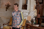 Multi-Color Velour Long Sleeve Tee