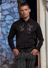 Black Star Rhinestone Shirt